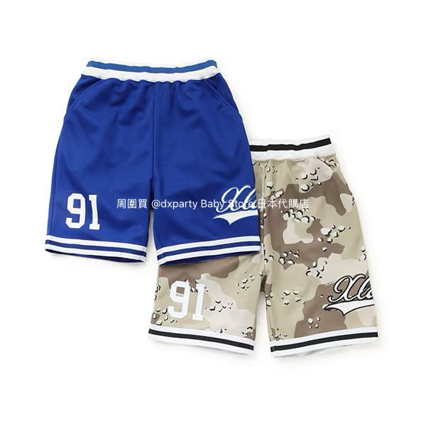 Japanese XLARGE KIDS Baseball Shorts 80-140cm Boys Summer PANTS