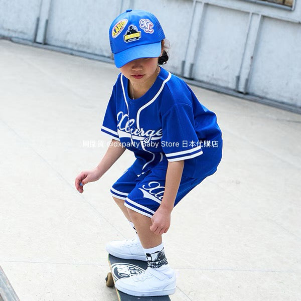Japanese XLARGE KIDS Baseball Shorts 80-140cm Boys Summer PANTS