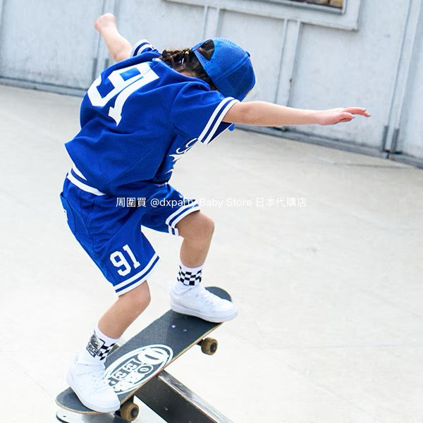 Japanese XLARGE KIDS Baseball Shorts 80-140cm Boys Summer PANTS