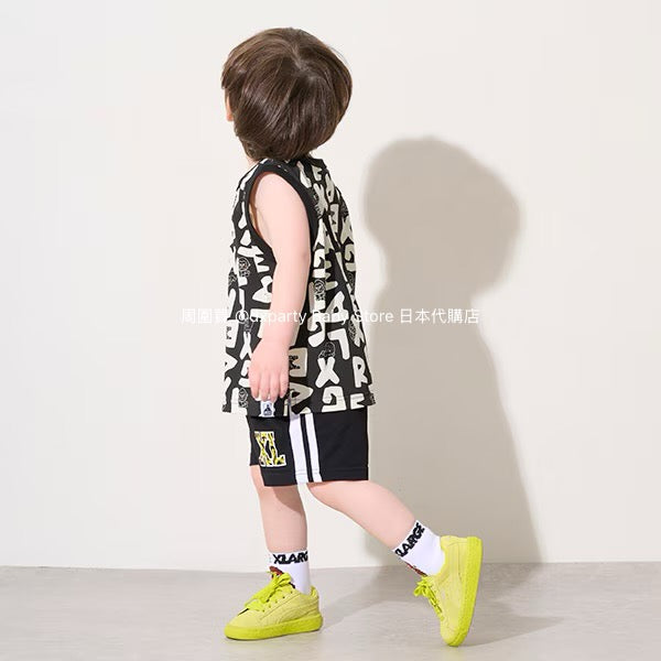 XLARGE KIDS Japanese Kids Banana Logo Shorts 80-140cm Boys Summer PANTS
