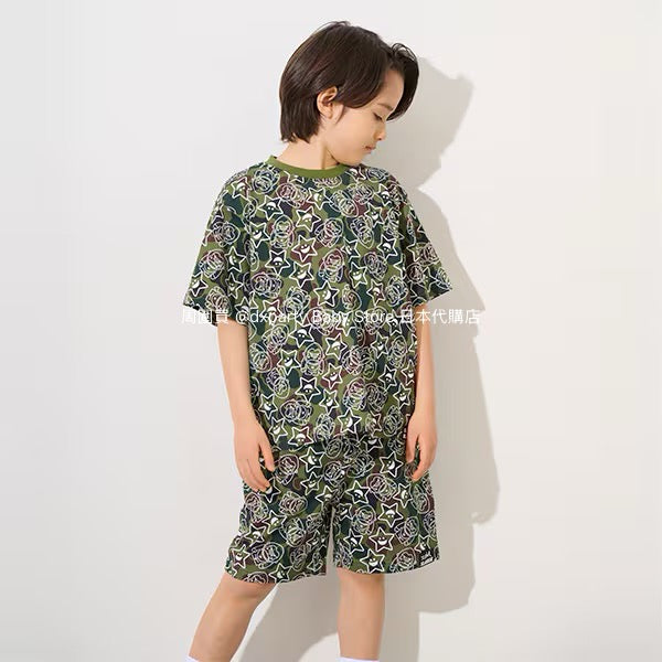 Japanese XLARGE KIDS Camouflage Shorts 80-140cm Boys Summer PANTS