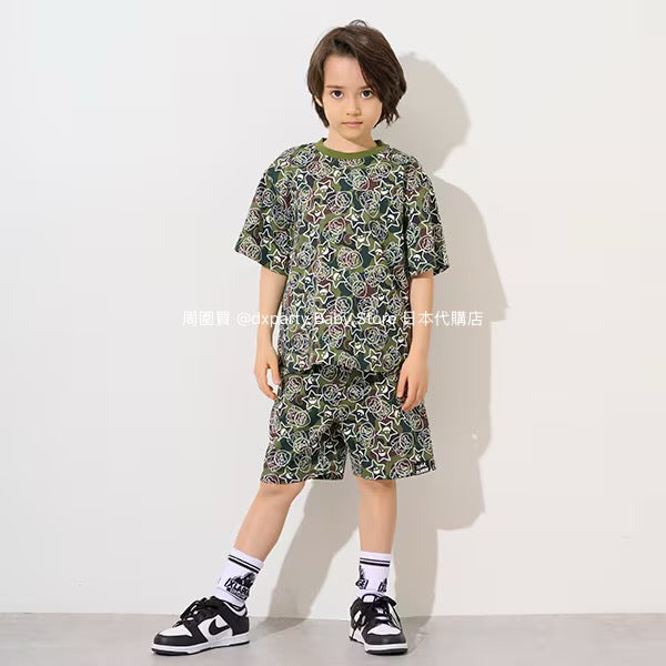 Japanese XLARGE KIDS Camouflage Shorts 80-140cm Boys Summer PANTS