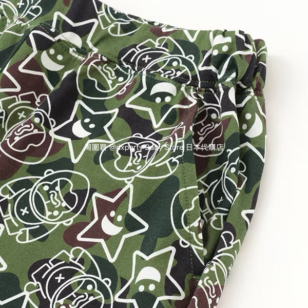 Japanese XLARGE KIDS Camouflage Shorts 80-140cm Boys Summer PANTS
