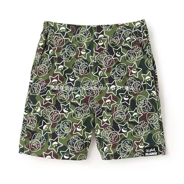 Japanese XLARGE KIDS Camouflage Shorts 80-140cm Boys Summer PANTS
