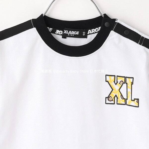 XLARGE KIDS Japanese Kids Banana Logo Top 80-140cm Boys Summer TOPS