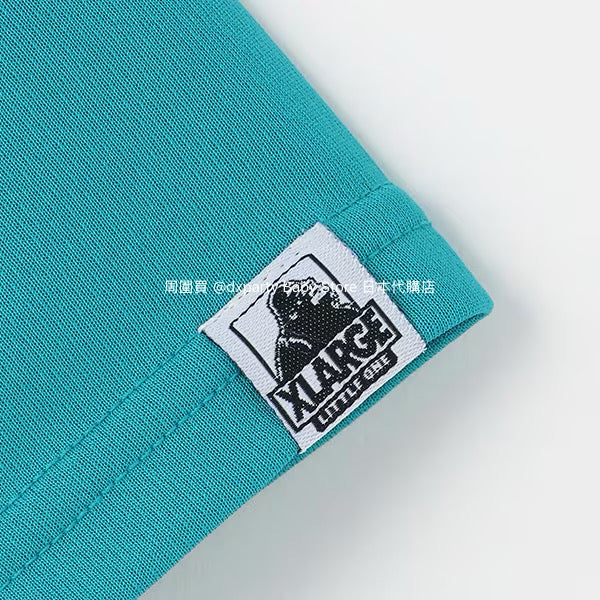 XLARGE KIDS (Japanese children's clothing) cool-to-the-touch, quick-drying, color-changing logo short-sleeved top (80-140cm) for boys (Summer TOPS)