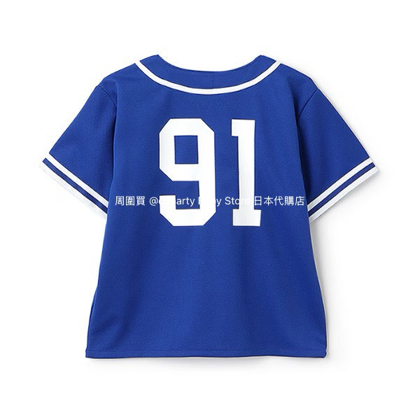 Japanese XLARGE KIDS Baseball Shirt 90-140cm Boys Summer TOPS