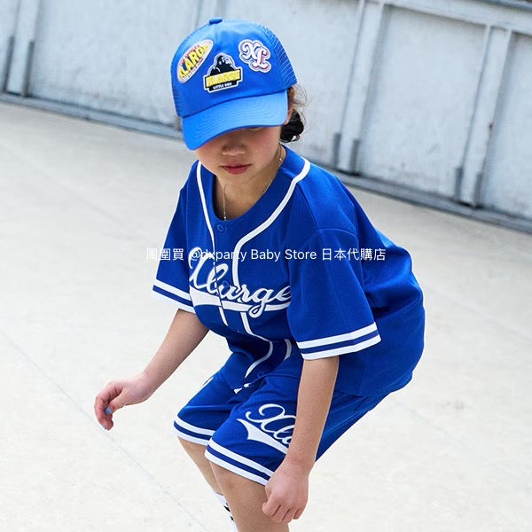 Japanese XLARGE KIDS Baseball Shirt 90-140cm Boys Summer TOPS