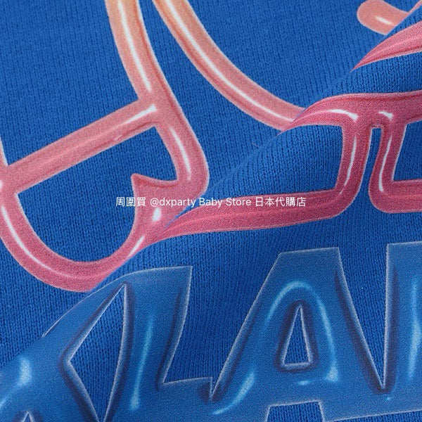 XLARGE KIDS Japanese children's clothing neon logo top 80-140cm boys' summer TOPS
