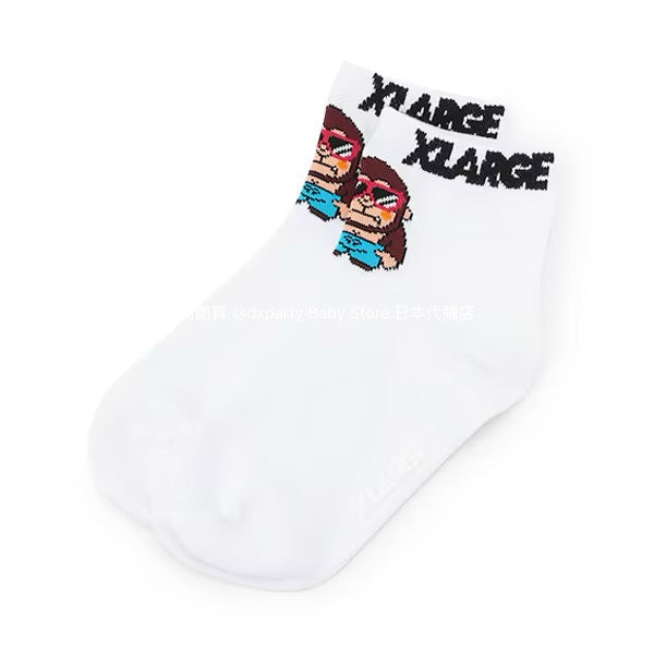 XLARGE KIDS Socks (1 pair, 13-21cm) Direct from Japan