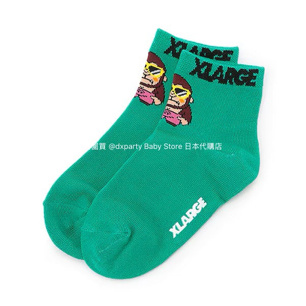 XLARGE KIDS Socks (1 pair, 13-21cm) Direct from Japan