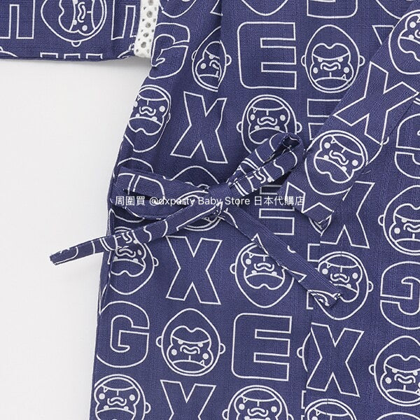 XLARGE KIDS Japanese Kids Clothing: Cool-to-the-Touch Jinbei Kimono (80-130cm) for Boys, Summer TOPS & PANTS. Available in the Japanese Summer Festival Special.