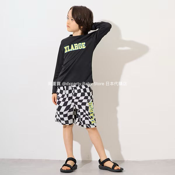 XLARGE KIDS UV-Proof Beach Shorts (90-140cm) for Boys (Japanese) Summer PANTS (Summer Swimwear Special)