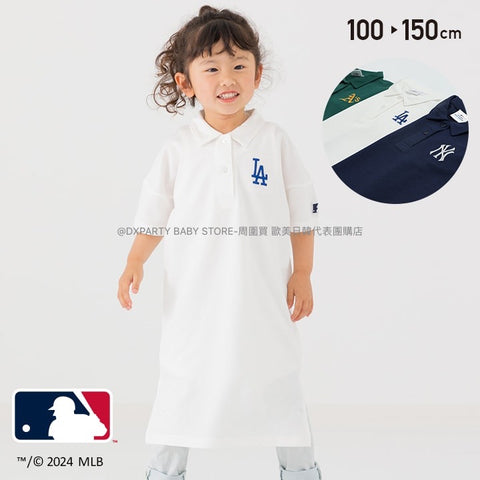 日本童裝 MLB polo連身裙 100-150cm 女童款 夏季 其他品牌童裝 DRESSES