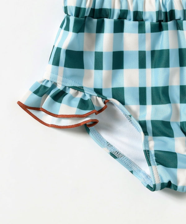B:MING by BEAMS UV-Protective Two-Piece Swimsuit Set (110-130cm) for Girls: Summer Swimsuit Special