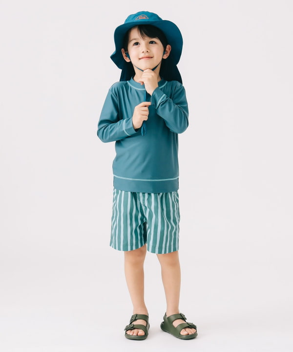 B:MING by BEAMS UV-Proof Beach Shorts (110-130cm) for Boys: Summer Swimsuit Special