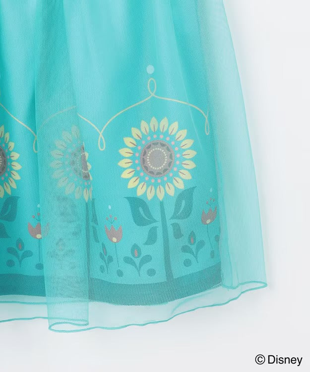 日本童裝 aF#a325 x Disney FROZEN Anna連身裙 90-140cm 女童款 夏季 DRESSES