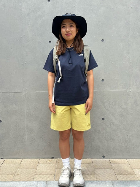 Japanese children's clothing TNF sweat-absorbing quick-drying static care parent-child wear square scarf logo print top S-XL adult summer TOPS
