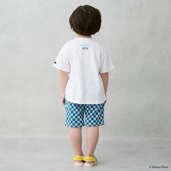 Japanese children's clothing pe#main x Disney casual shorts 80-130cm boys' summer PANTS