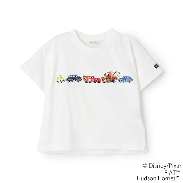 Japanese children's clothing pe#main x Disney embroidered pattern top 80-130cm boys' summer TOPS