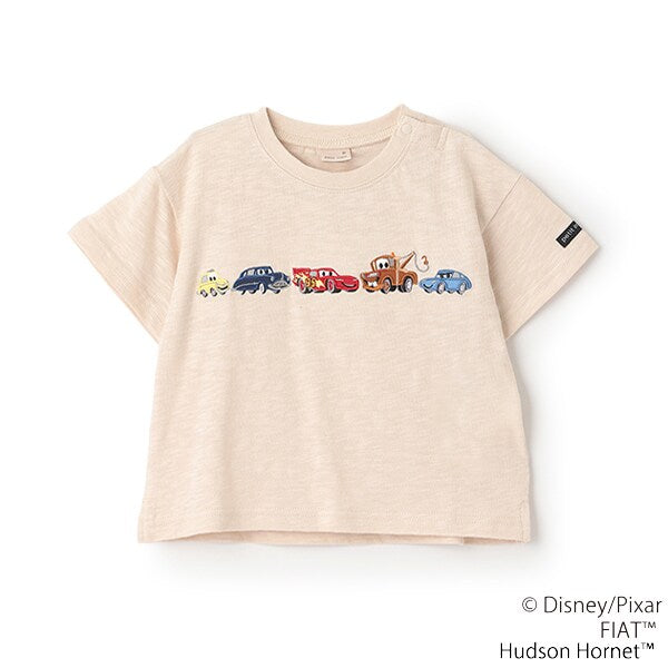 Japanese children's clothing pe#main x Disney embroidered pattern top 80-130cm boys' summer TOPS
