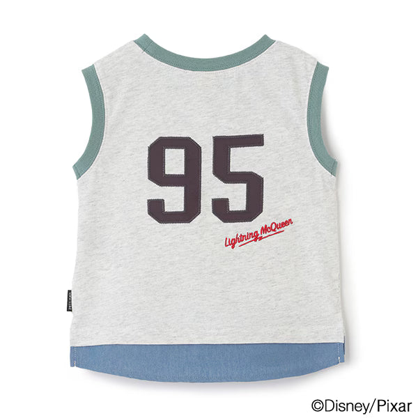 Japanese children's clothing pe#main x Disney contact cold two-piece vest 80-110cm boys' summer TOPS