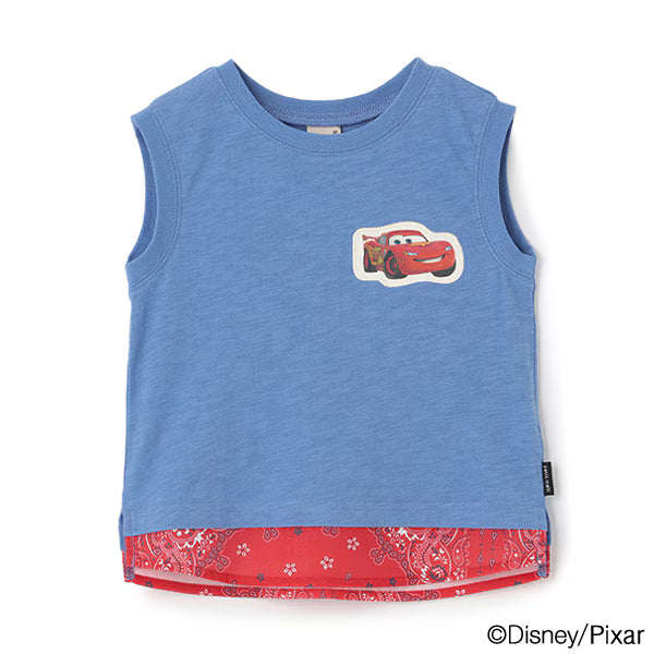 Japanese children's clothing pe#main x Disney contact cold two-piece vest 80-110cm boys' summer TOPS