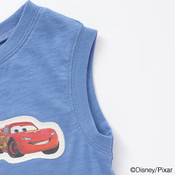 Japanese children's clothing pe#main x Disney contact cold two-piece vest 80-110cm boys' summer TOPS