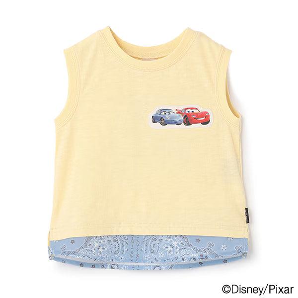 Japanese children's clothing pe#main x Disney contact cold two-piece vest 80-110cm boys' summer TOPS