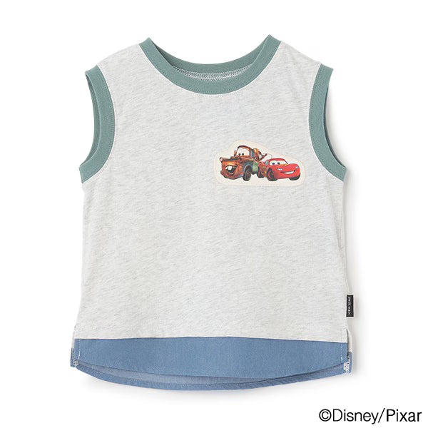 Japanese children's clothing pe#main x Disney contact cold two-piece vest 80-110cm boys' summer TOPS