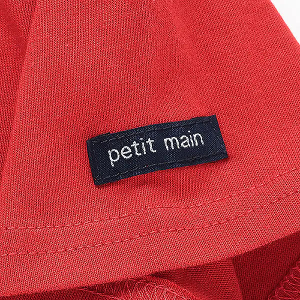Japanese children's clothing pe#main cute printed tops 80-130cm boys summer TOPS