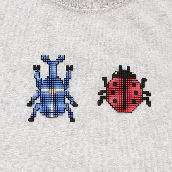 Japanese children's clothing pe#main cute printed tops 80-130cm boys summer TOPS