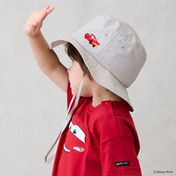 pe#main x Disney UV-blocking bucket hat (50-54cm) direct from Japan
