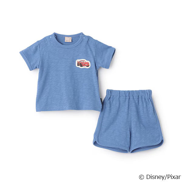 Japanese pe#main x Disney Two-Piece Set (70-80cm) for Boys, Newborn, Summer TOPS PANTS