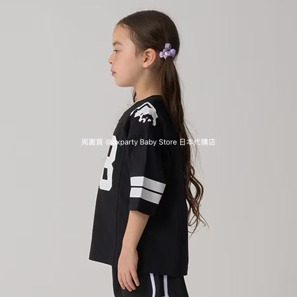 Japanese children's clothing mini #ML anti-fouling series waterproof series sports tops 90-140cm boys'/girls' summer TOPS
