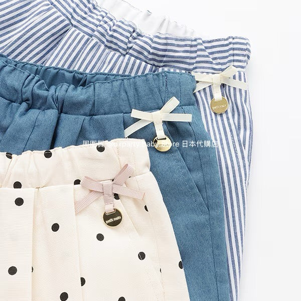Japanese children's clothing pe#main x Chiikawa ちいかわ wavy shorts 90-130cm girls' summer PANTS