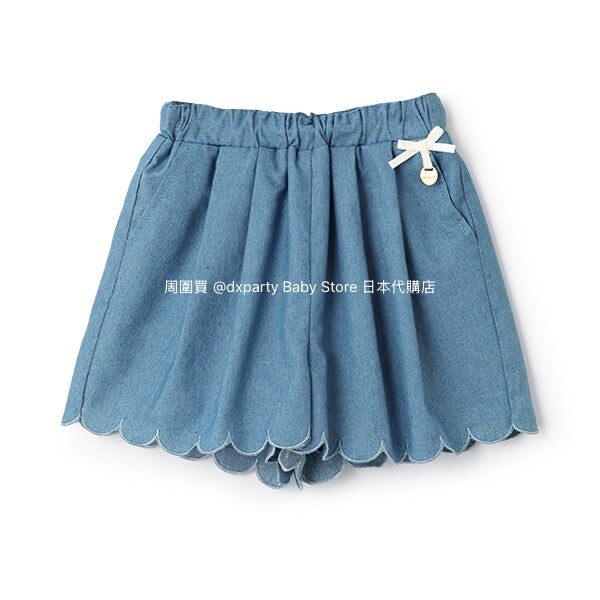 Japanese children's clothing pe#main x Chiikawa ちいかわ wavy shorts 90-130cm girls' summer PANTS