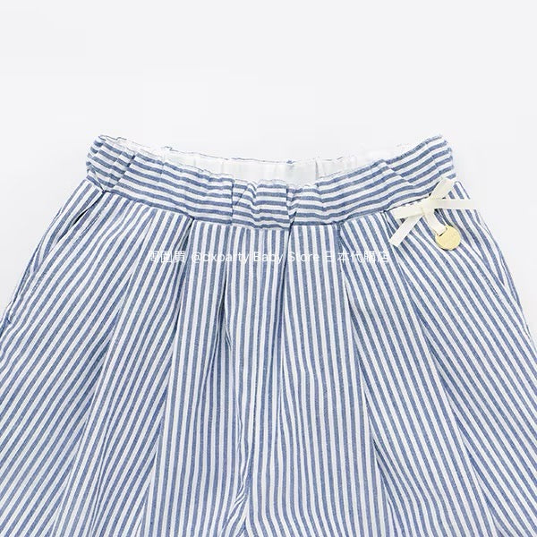 Japanese children's clothing pe#main x Chiikawa ちいかわ wavy shorts 90-130cm girls' summer PANTS