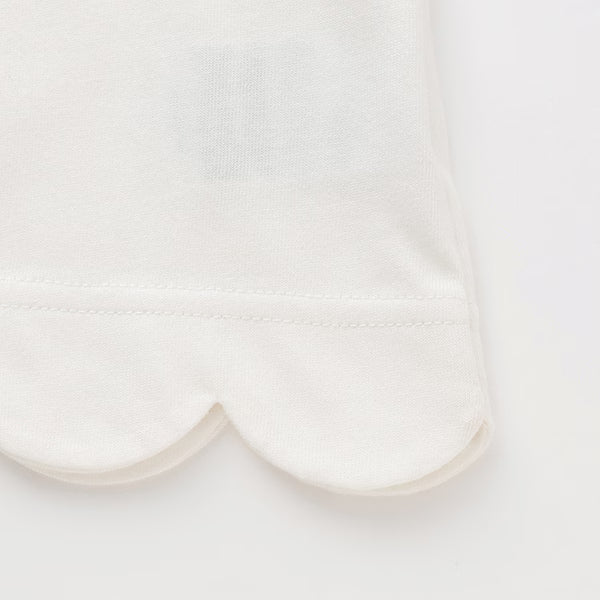 Japanese children's clothing pe#main x Sanrio Sunburn series contact cool off-shoulder lace top 80-130cm girls summer TOPS