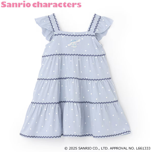 Japanese children's clothing pe#main x Sanrio Japanese-style suspender dress 80-130cm girls' summer dresses