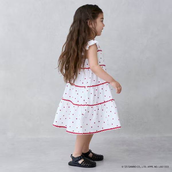 Japanese children's clothing pe#main x Sanrio Japanese-style suspender dress 80-130cm girls' summer dresses