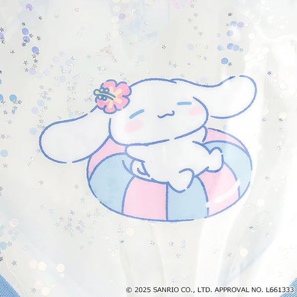 Direct from Japan pe#main x Sanrio Sunburn Series Shiny Heart Shaped Transparent Bag Series Other Brands