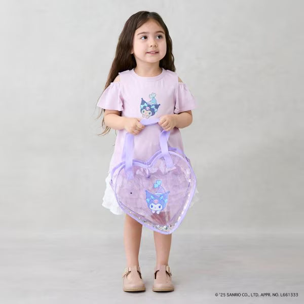 Direct from Japan pe#main x Sanrio Sunburn Series Shiny Heart Shaped Transparent Bag Series Other Brands