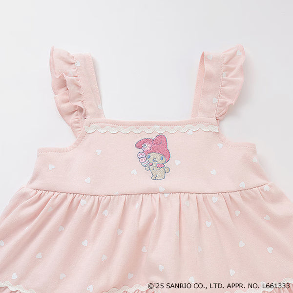Japanese children's clothing pe#main x Sanrio Japan-style series suspender jumpsuit 70-80cm girls' newborn baby summer jumpsuit