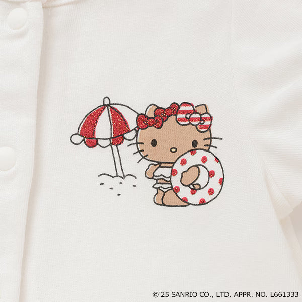 Japanese children's clothing pe#main x Sanrio Japanese-style cute series jumpsuit 70-80cm girls' newborn baby summer jumpsuit