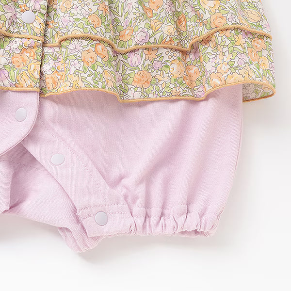 Japanese children's clothing pe#main x Sanrio Japanese-style cute series jumpsuit 70-80cm girls' newborn baby summer jumpsuit