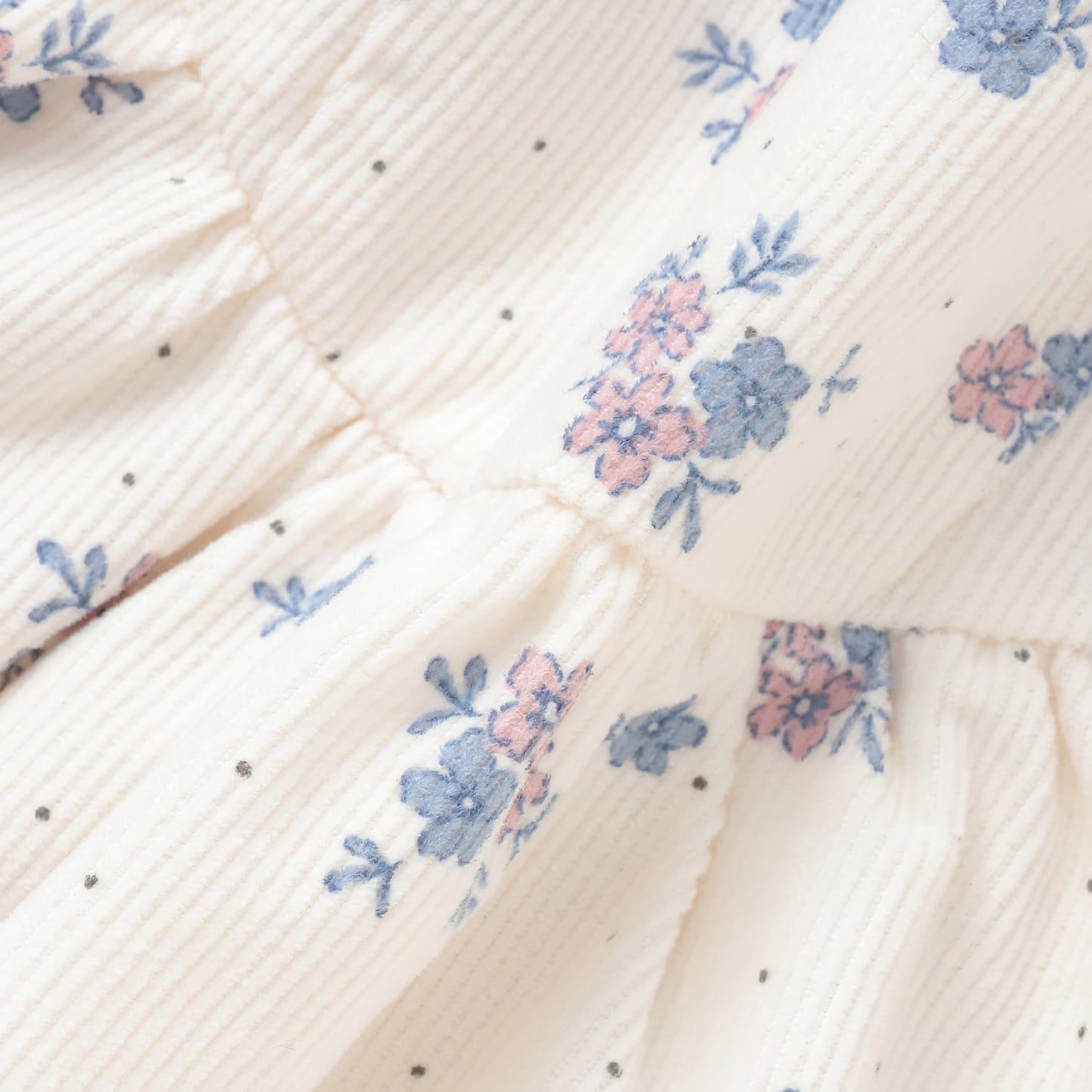 日本童裝 pe#main 泡泡袖連身裙 80-130cm 親子裝 女童款 秋季 DRESSES