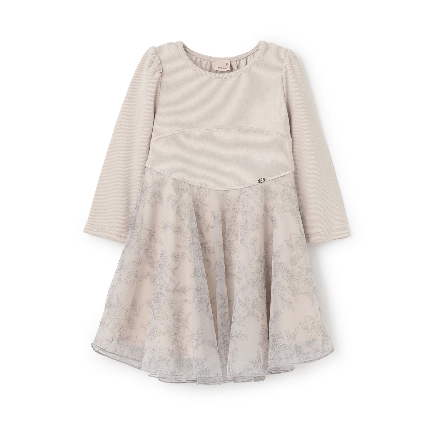 日本童裝 pe#main 薄紗連身裙 80-130cm 親子裝 女童款 秋季 DRESSES