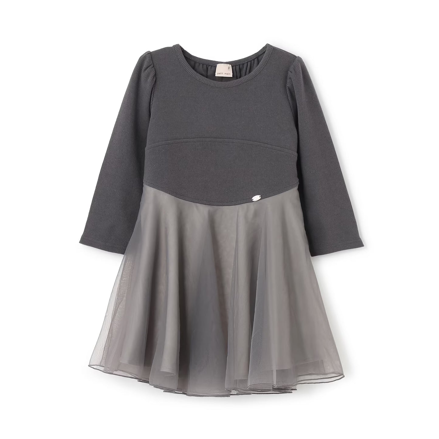 日本童裝 pe#main 薄紗連身裙 80-130cm 親子裝 女童款 秋季 DRESSES