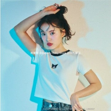 Lovetoxic x Sanrio rhinestone print top (140-160cm) for girls (Summer TOPS)